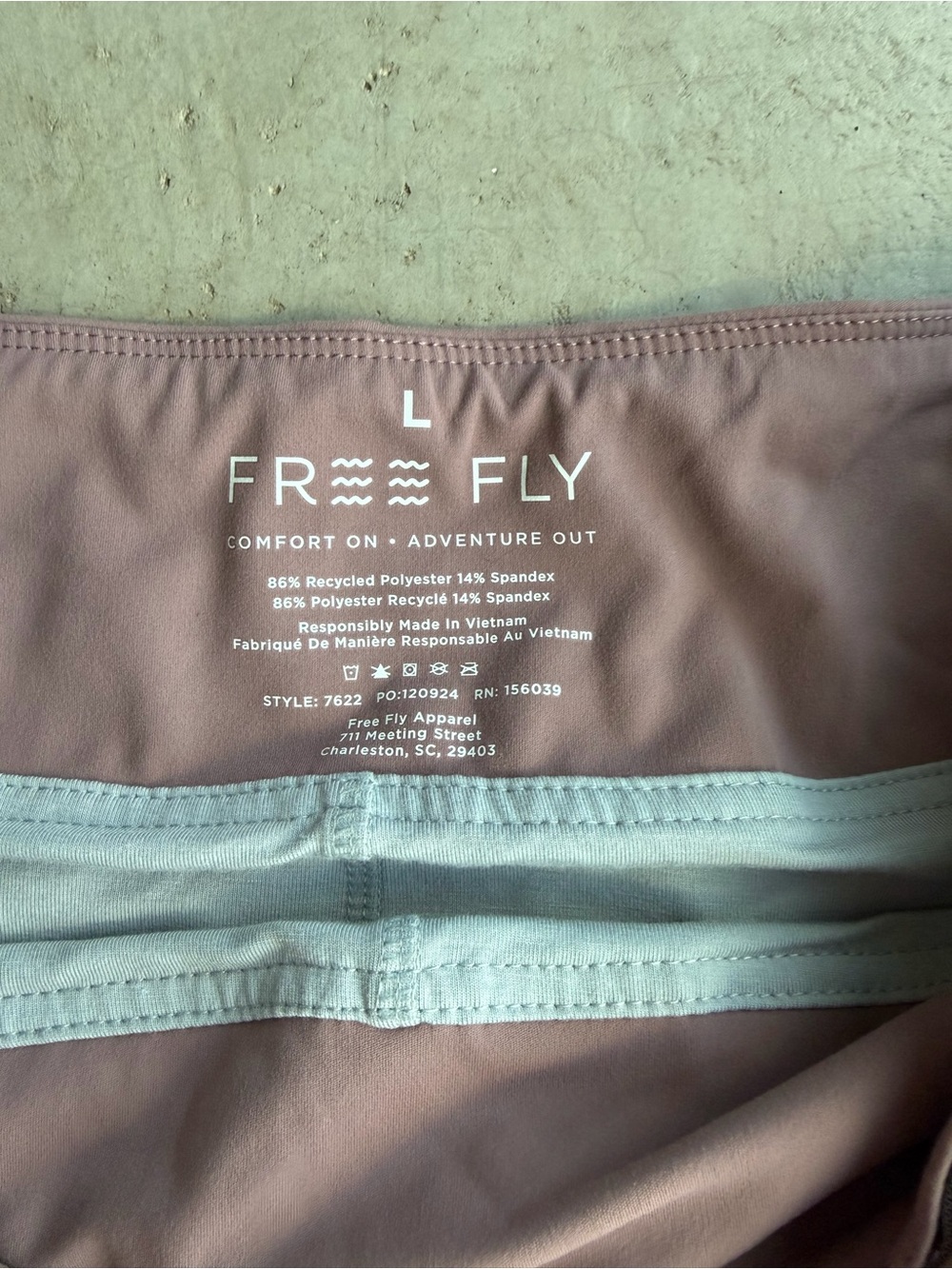 Freefly Athletic Skort in Dusty Rose L - Picture 4 of 7